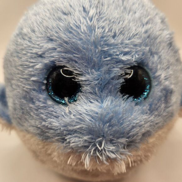 Ty Beanie Ballz, Laguna the Dolphin, 5 in Plush Toy, Retired Collectible - Picture 3 of 6